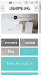 Mobile Screenshot of creativebag.com
